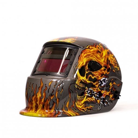 Маска сварочная Хамелеон Aurora A777 HEAVY METAL 9